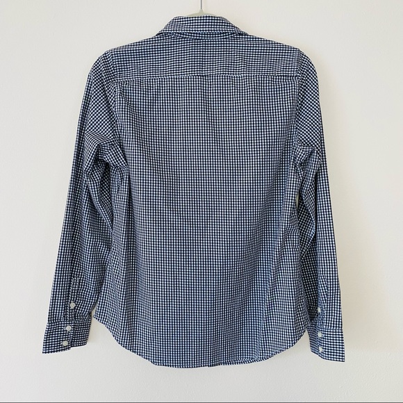 ST John’s Bay plaid wrinkle free 100% Cotton button down shirt top - Picture 6 of 8